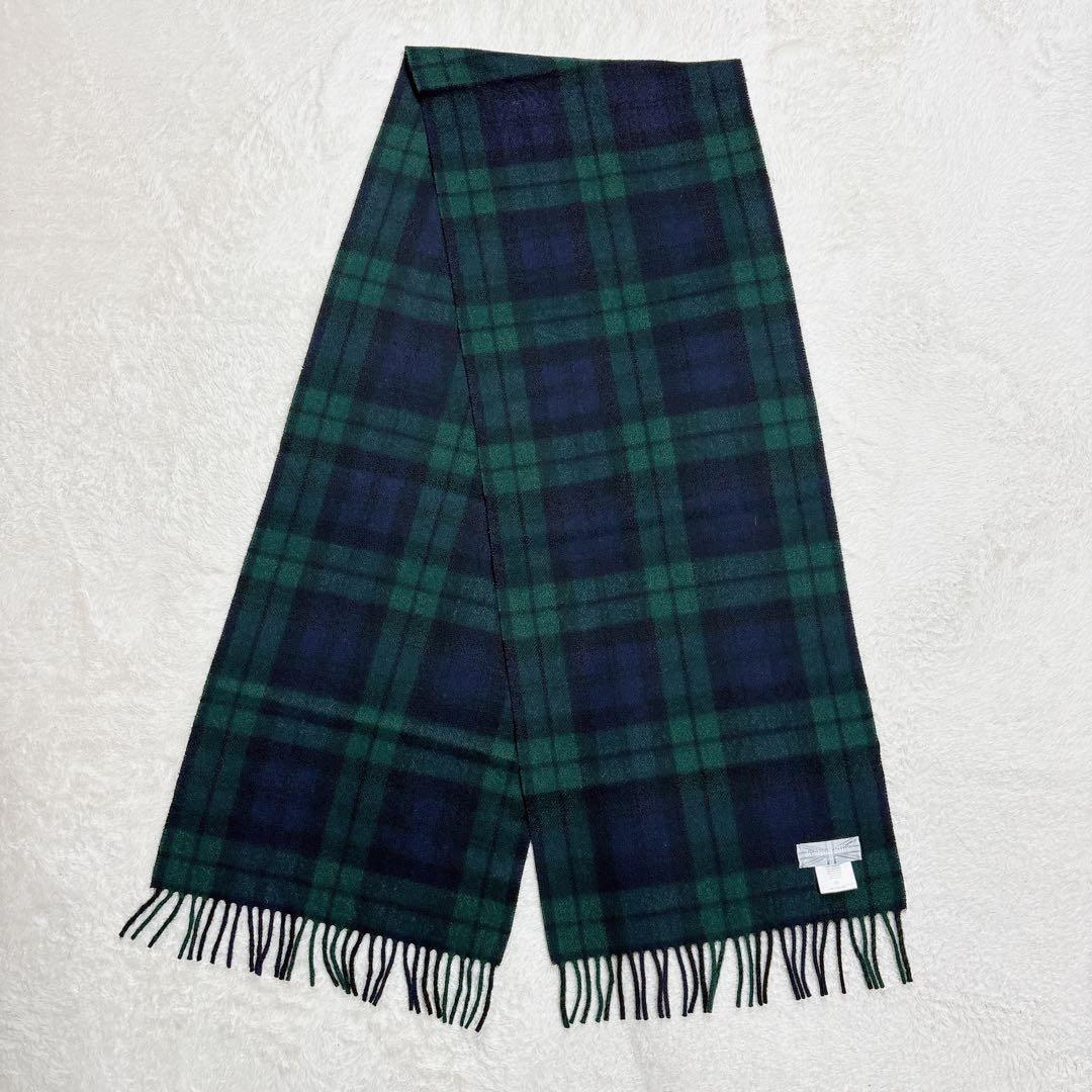 Joshua Ellis ジョシュアエリス モダンタータン カシミヤストール