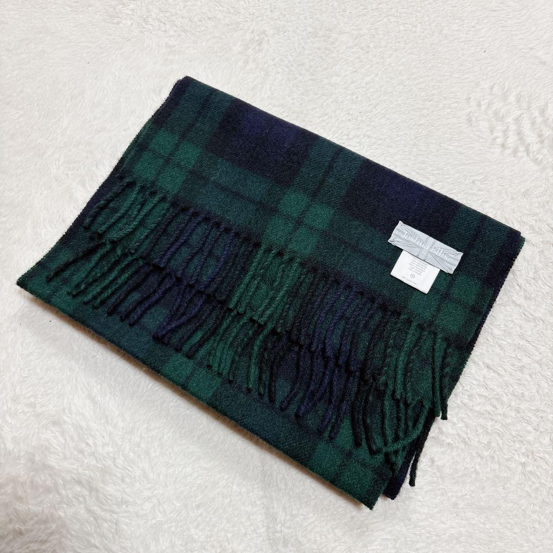 Joshua Ellis ジョシュアエリス モダンタータン カシミヤストール