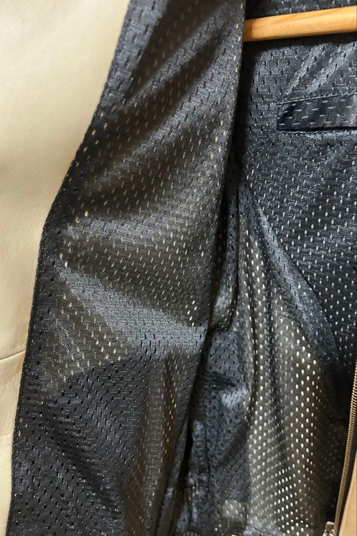 SIMPSOM 牛革ジャケット ベージュ