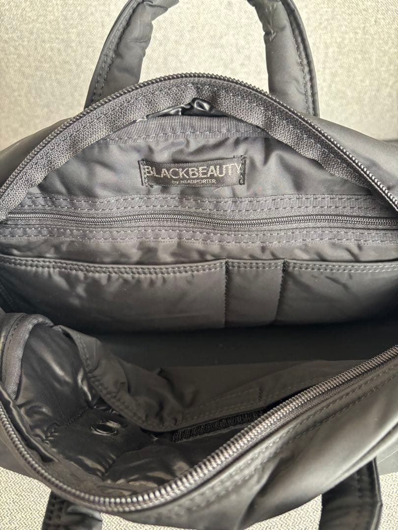 HEADPORTER BLACK BEAUTY ミニボストンバッグ