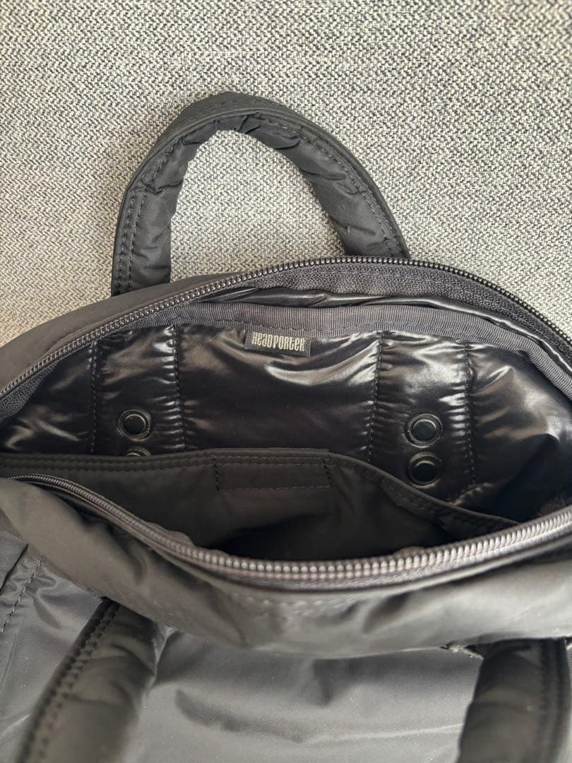 HEADPORTER BLACK BEAUTY ミニボストンバッグ