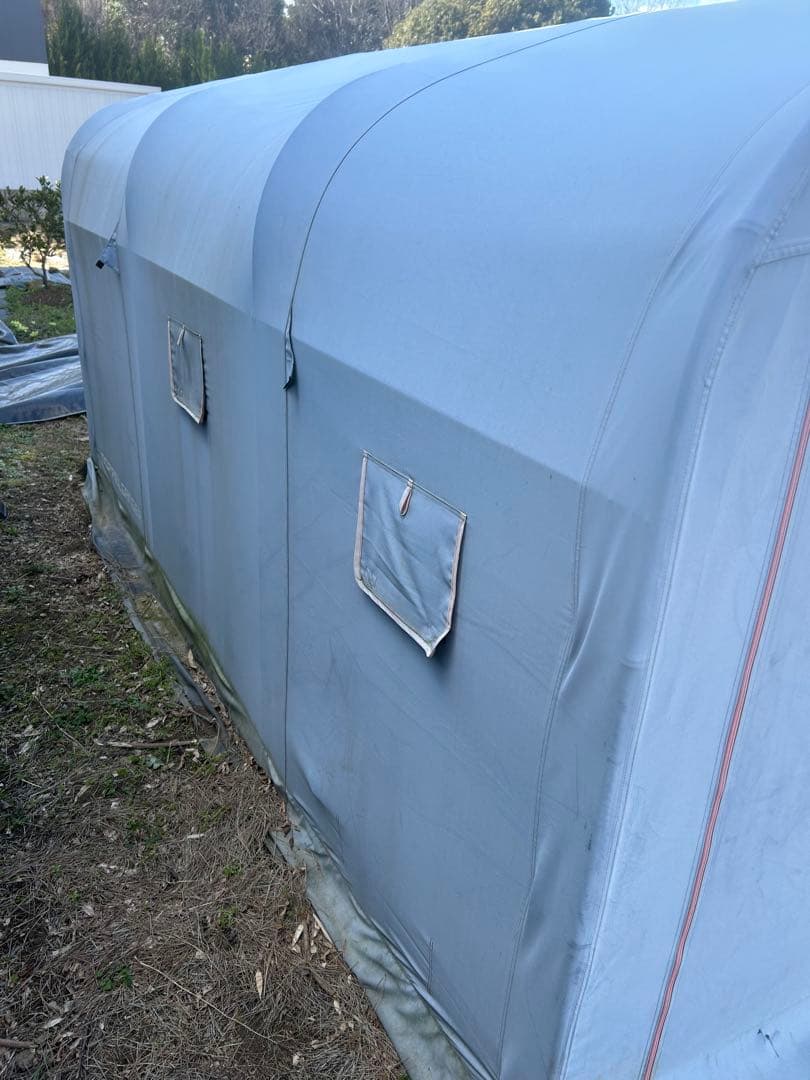 ①ドッペルギャンガー バイクガレージテントと支柱パーツ①～③まで購入ください