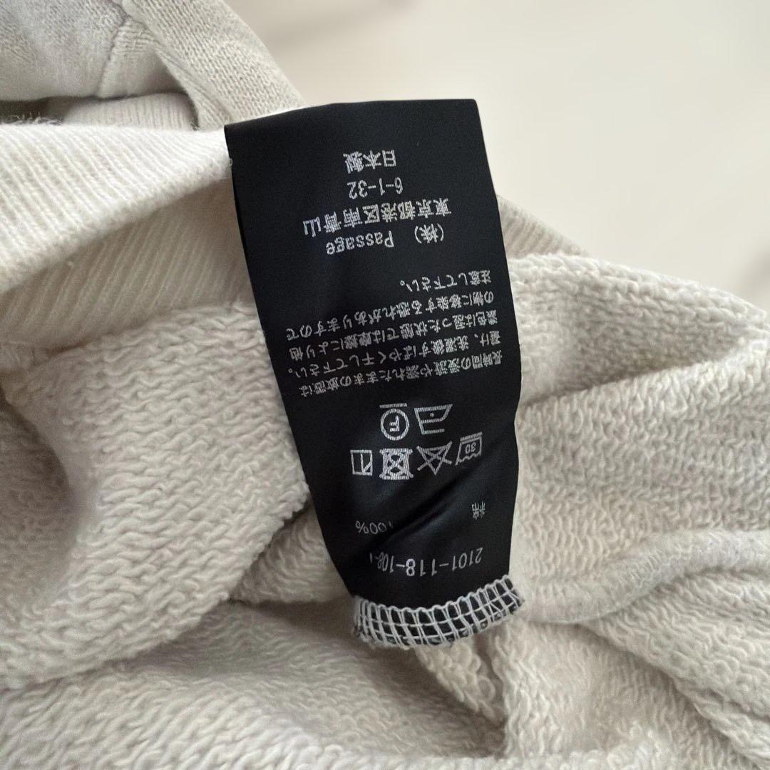 コグザビッグスモーク　バルーンスリーブ スウェット　F アイボリー