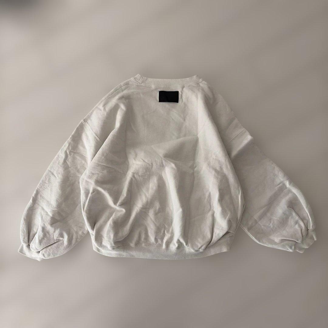 コグザビッグスモーク　バルーンスリーブ スウェット　F アイボリー