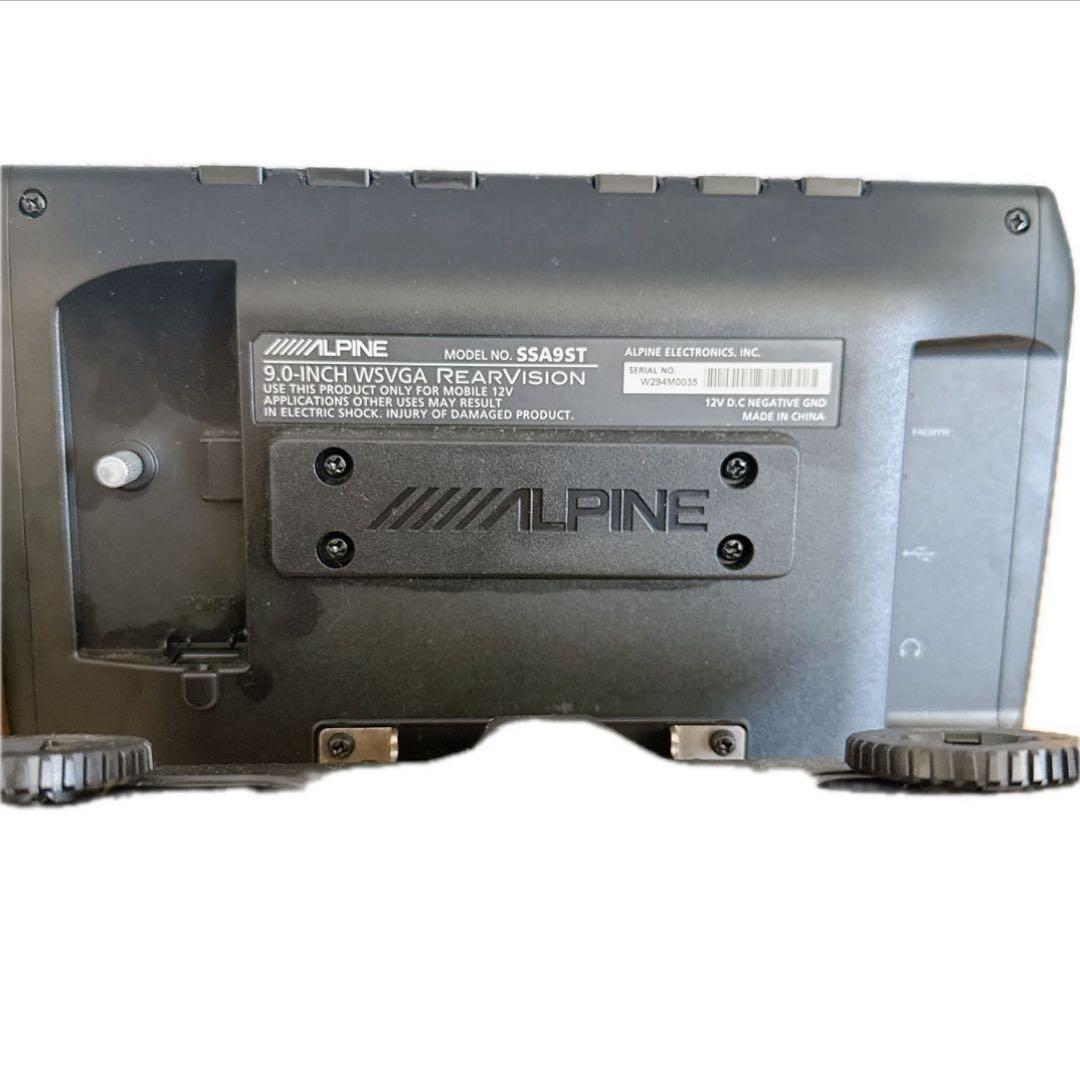 ALPINE フリップダウンモニター 2個セット 9インチ SSA9ST