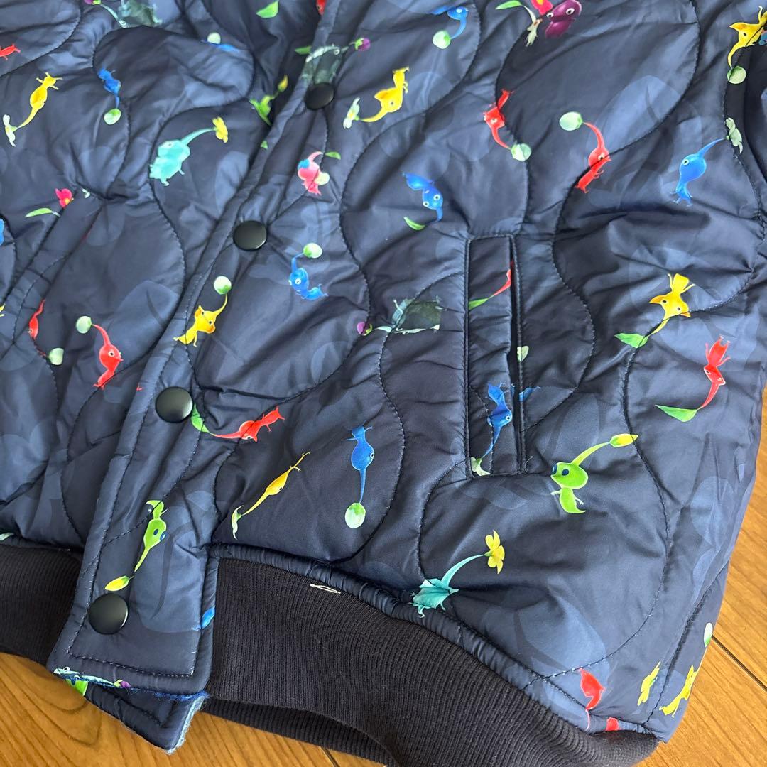 完売品！新品タグ付きBREEZE×ピクミンコラボ　リバーシブルアウター120cm