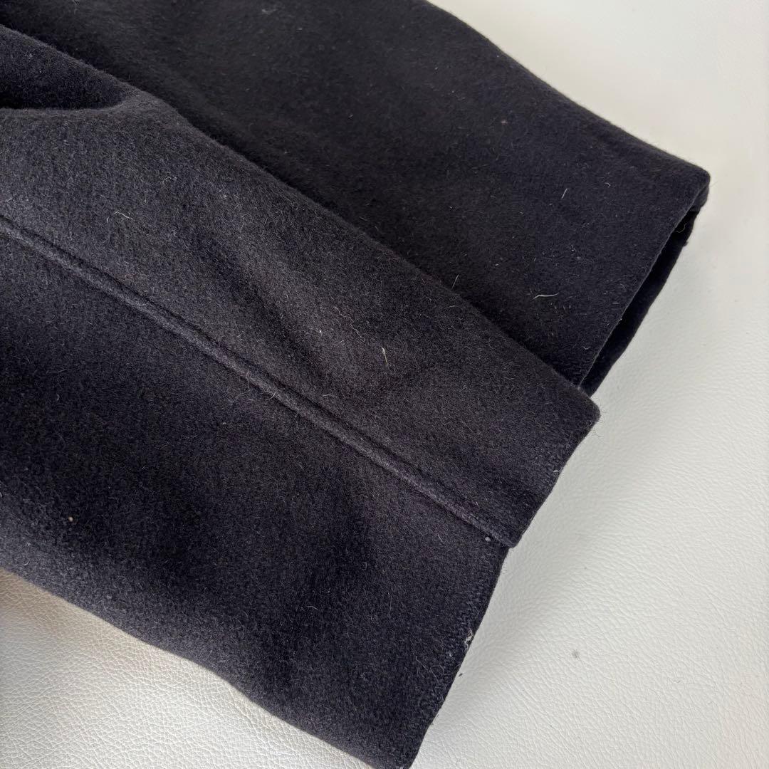 【希少50サイズ】ショット ピーコート ダブル ブラック USA製 キルティング