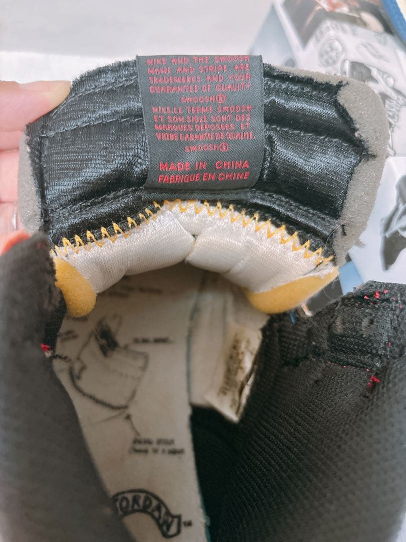 Nike×UNION AIR JORDAN1 RETRO HI OG/UN