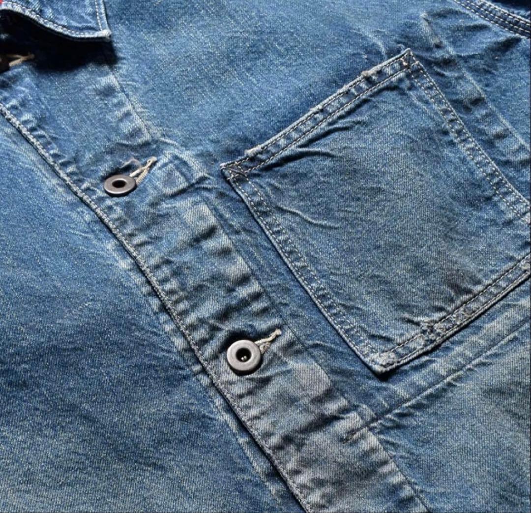 定価71,500円‼️G.Nep Denim LinerCoverall JKT