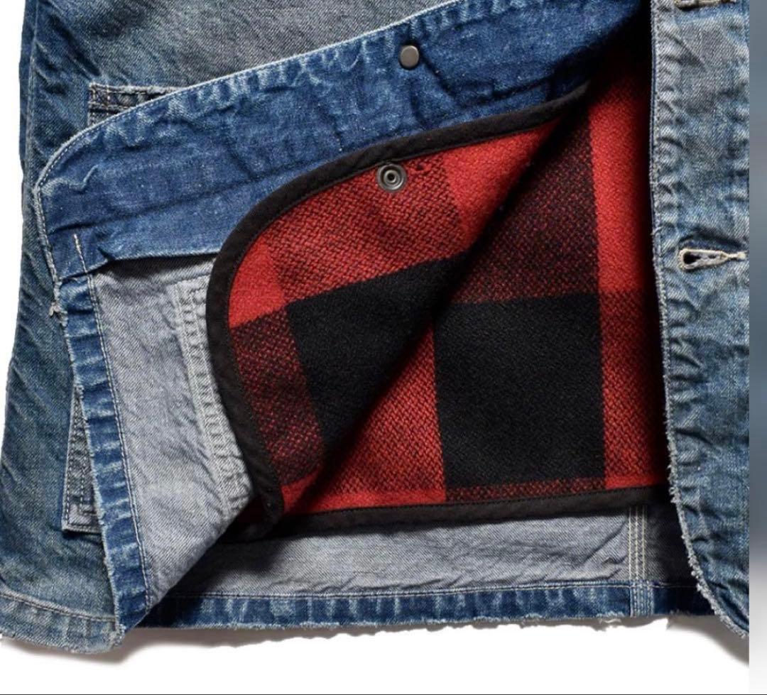 定価71,500円‼️G.Nep Denim LinerCoverall JKT