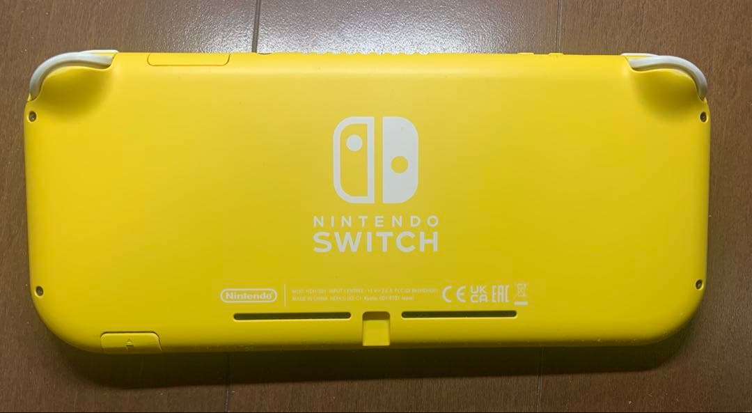 Nintendo Switch Lite イエロー本体　外箱SDカード付