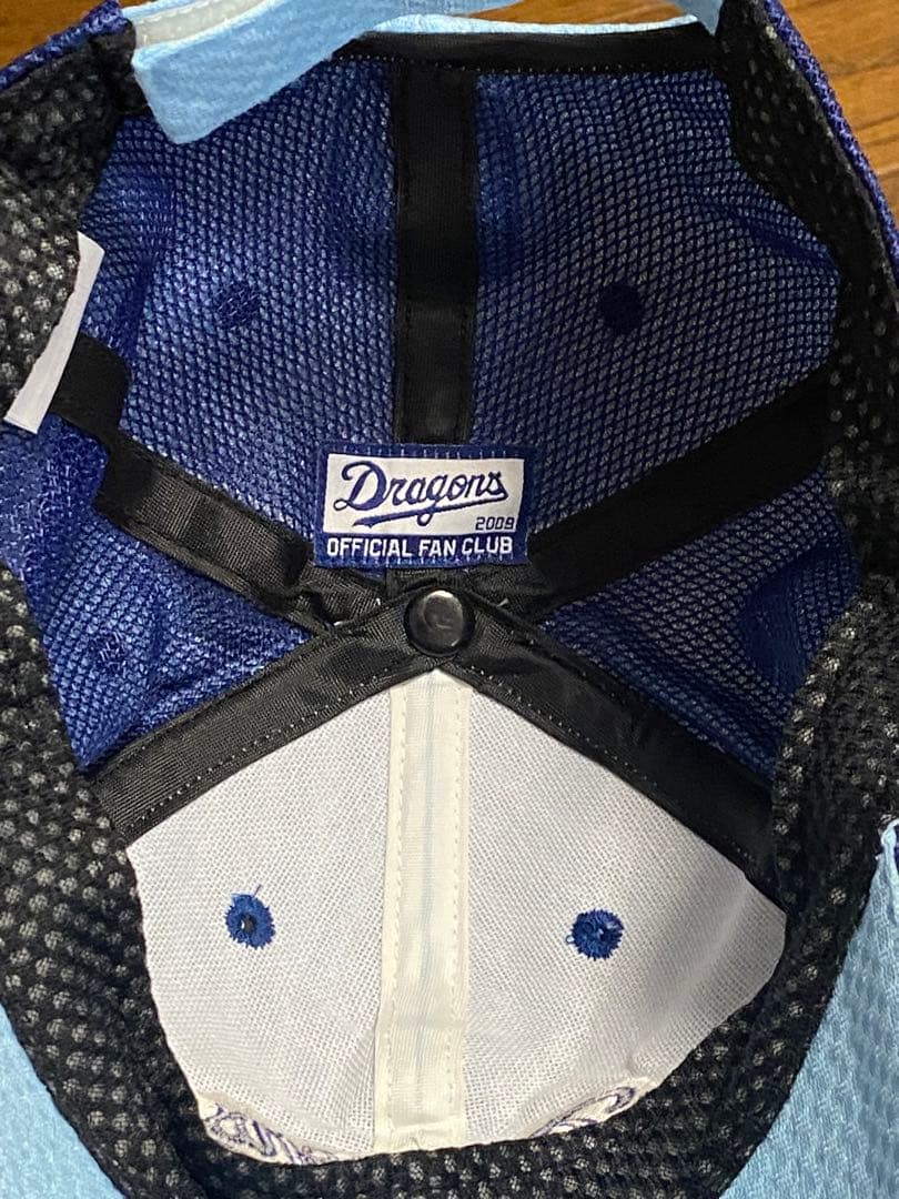 中日ドラゴンズ　#41 谷沢健一選手　#47 野口茂樹投手　直筆サイン　キャップ