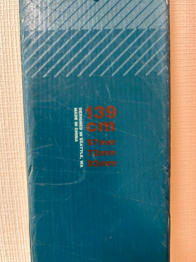 LINE スキー板 139cm トムウォリッシュ　フリースキー