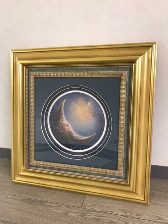 リトグラフ　ジル.ブルーベル【画集付き】