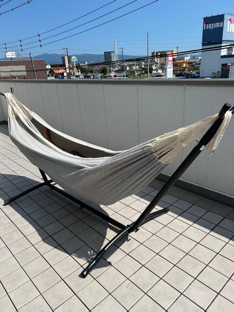 Susabi Colombian ハンモックダブルサイズ&スタンドセット自立式
