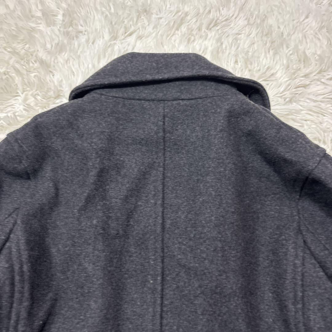 【美品】トミーヒルフィガー　ウールコート　グレー XXL 大人気