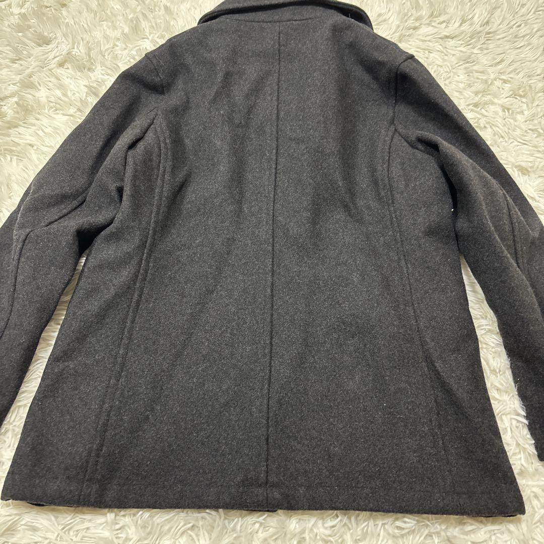 【美品】トミーヒルフィガー　ウールコート　グレー XXL 大人気