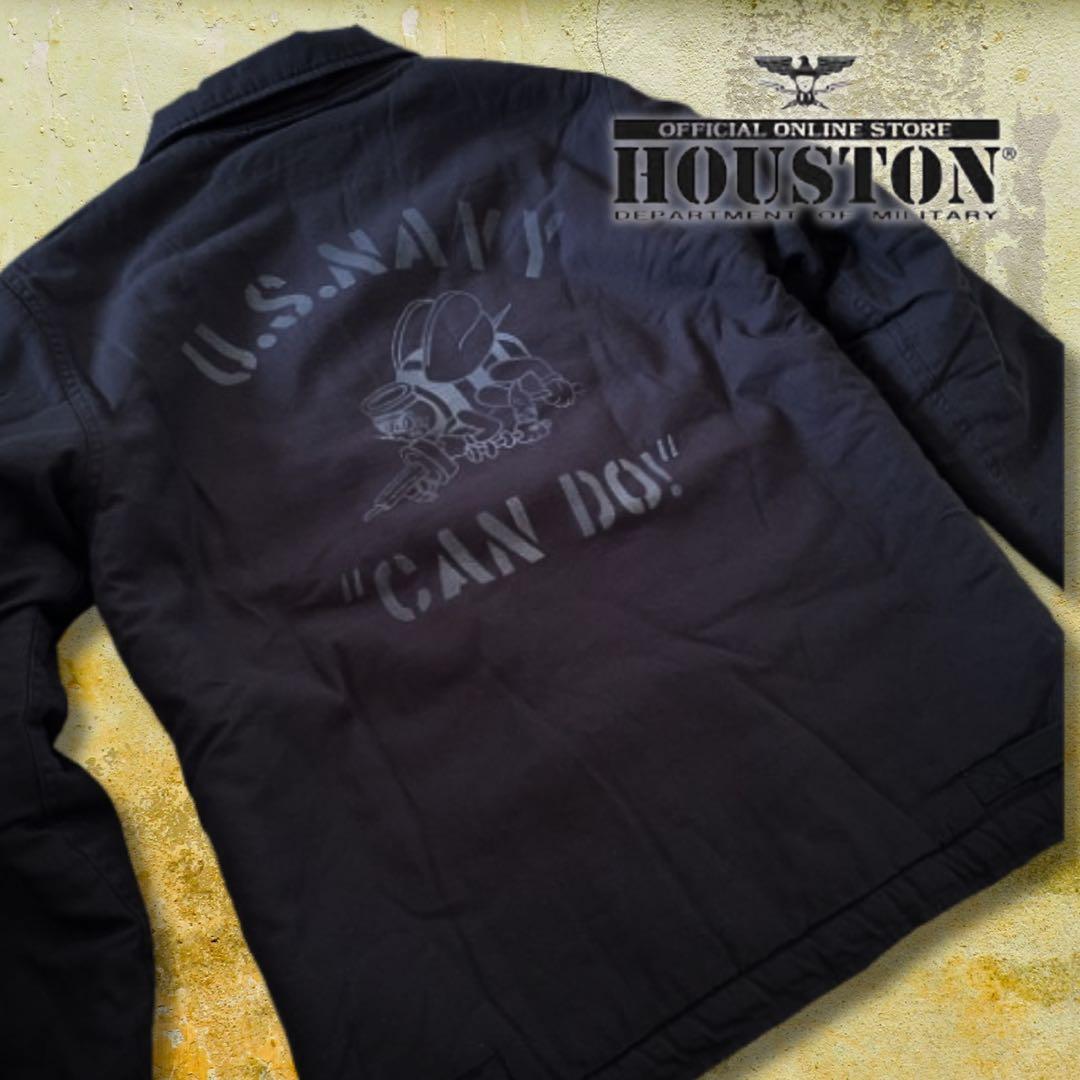 『人気cool◎』HOUSTON(ヒューストン)USN A-2デッキジャケット