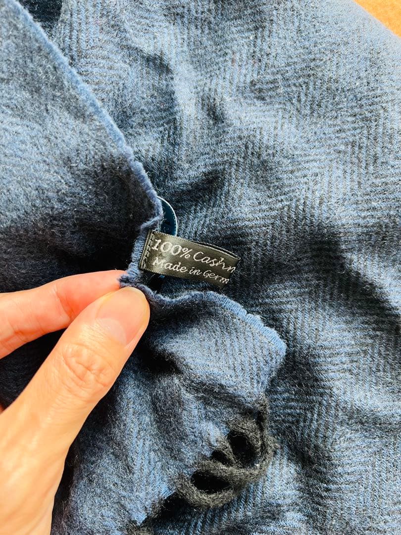 LANVIN コレクション　100%カシミヤ　マフラー ドイツ製