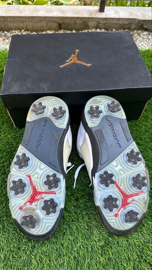 JORDAN V LOW FIRE RED ジョーダン5 GOLF 26.0