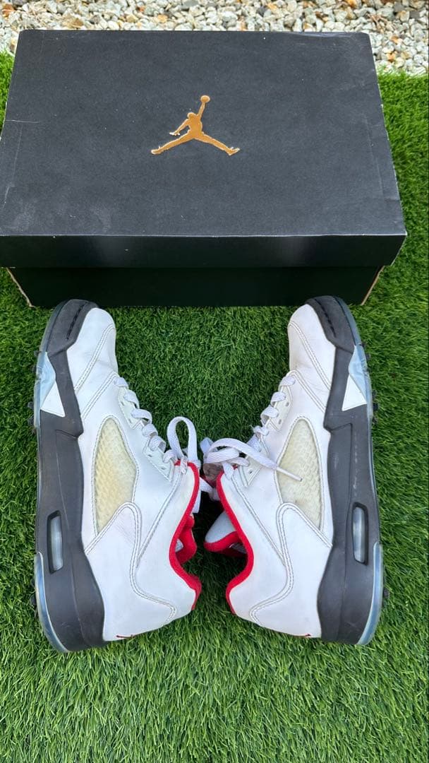 JORDAN V LOW FIRE RED ジョーダン5 GOLF 26.0