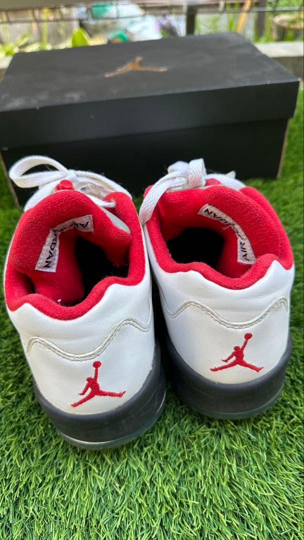 JORDAN V LOW FIRE RED ジョーダン5 GOLF 26.0