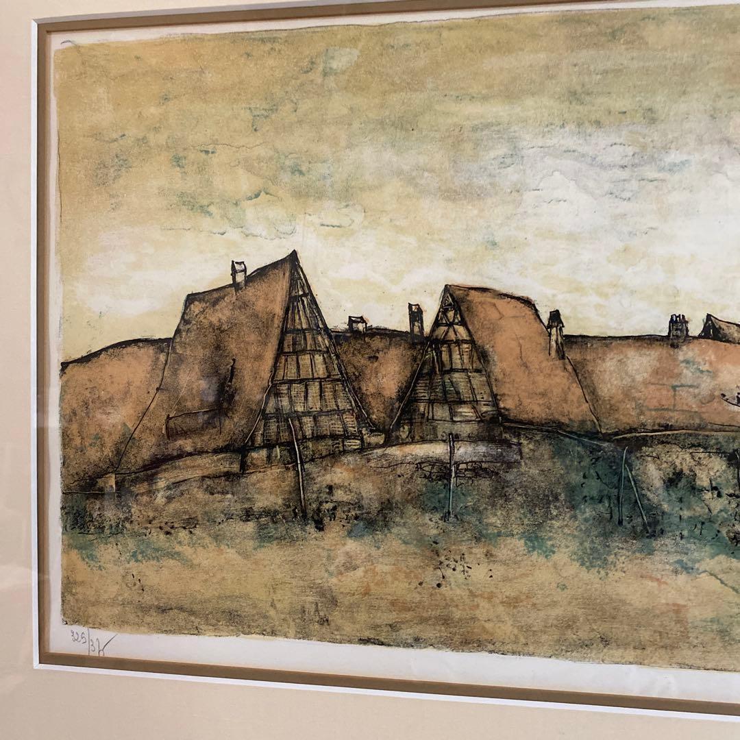 ベルナール.ガントナーの風景画 版画