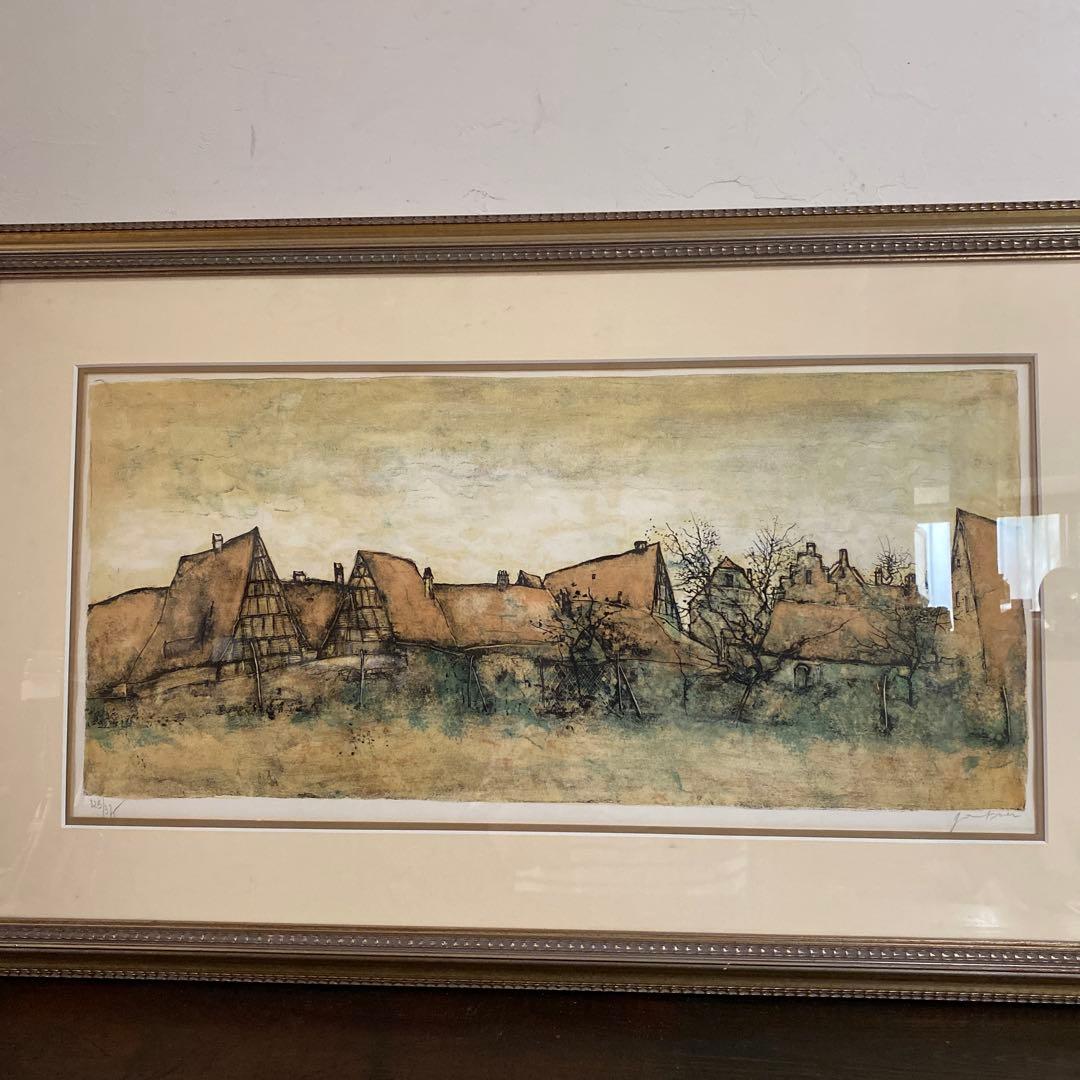 ベルナール.ガントナーの風景画 版画