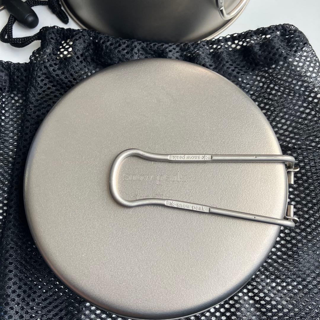 スノーピーク チタントレック1400 シングルマグ600 雪峰マグ450