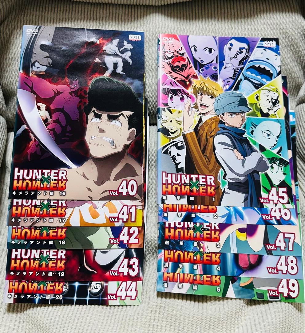 HUNTER×HUNTER レンタルDVD 全巻セット