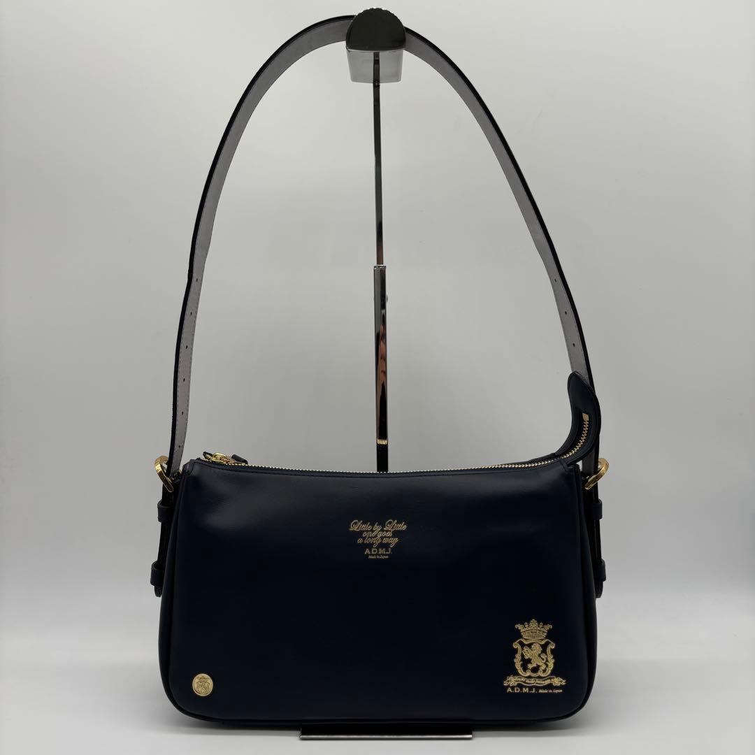 新品同様✨ADMJ アクセソワドゥマドモワゼル ショルダーバッグ ネイビー