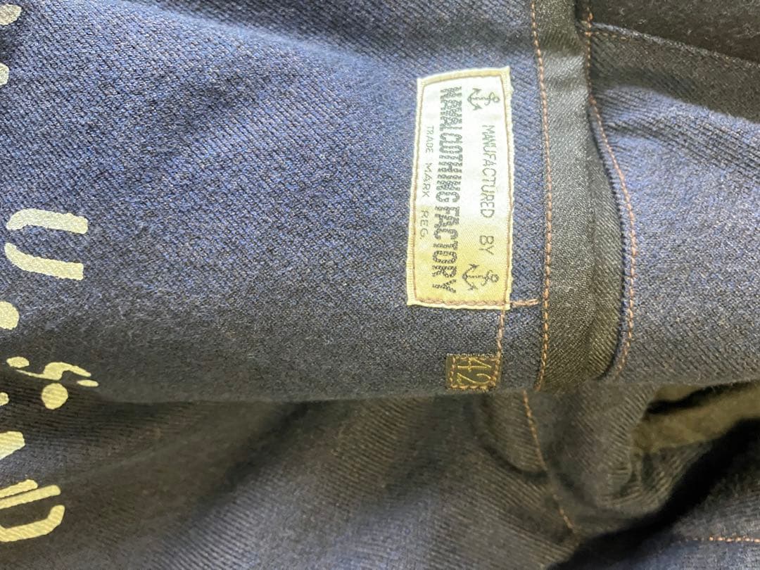 FREEWHEELERSU.S. Navy オーバーコート サイズ42 ネイビー