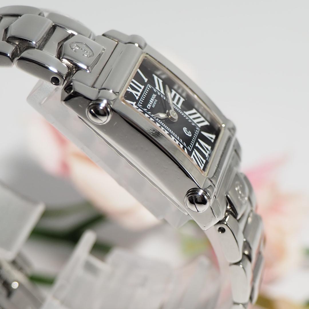 美品 シャリオール CHARRIOL コロンブス スクエア 腕時計 F990