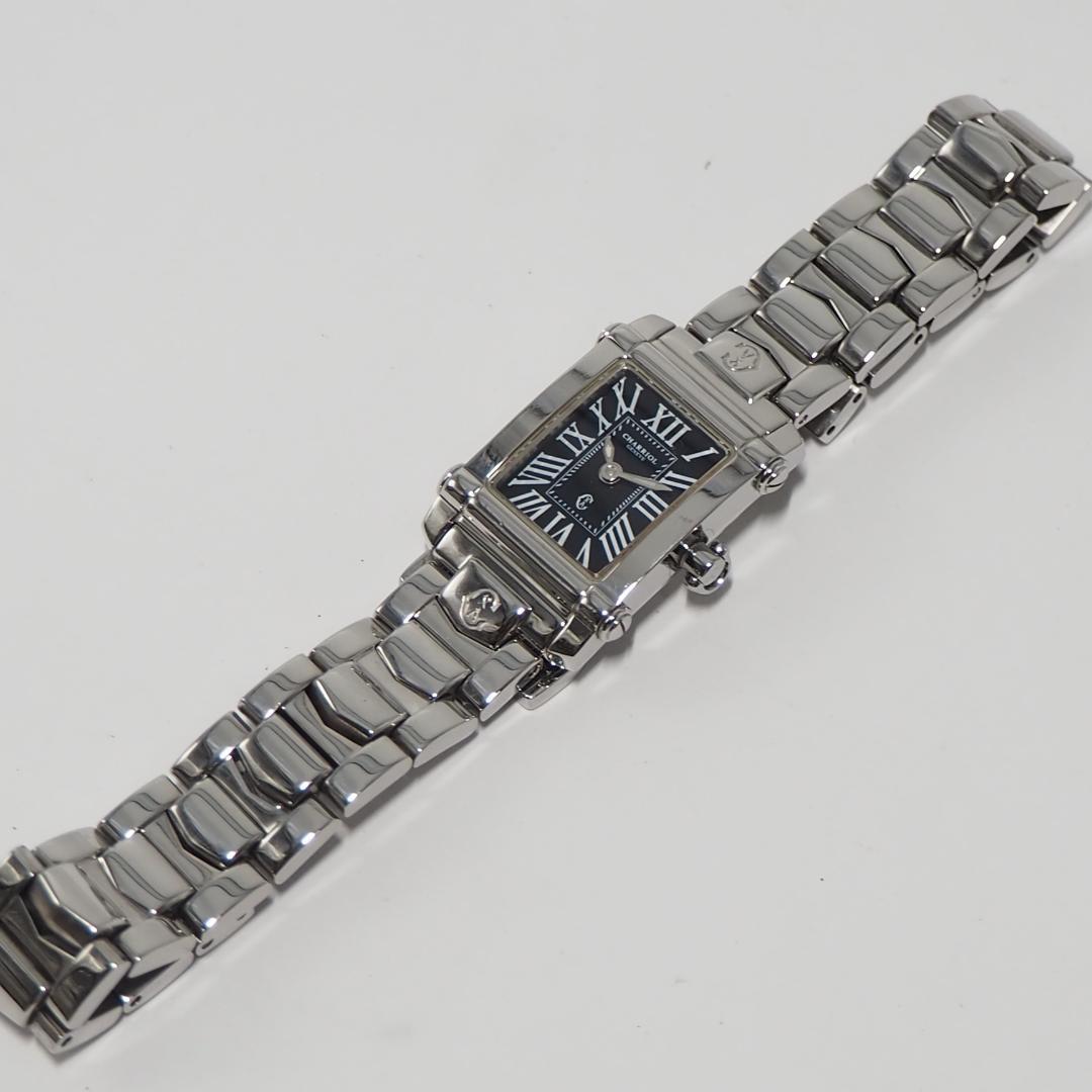 美品 シャリオール CHARRIOL コロンブス スクエア 腕時計 F990