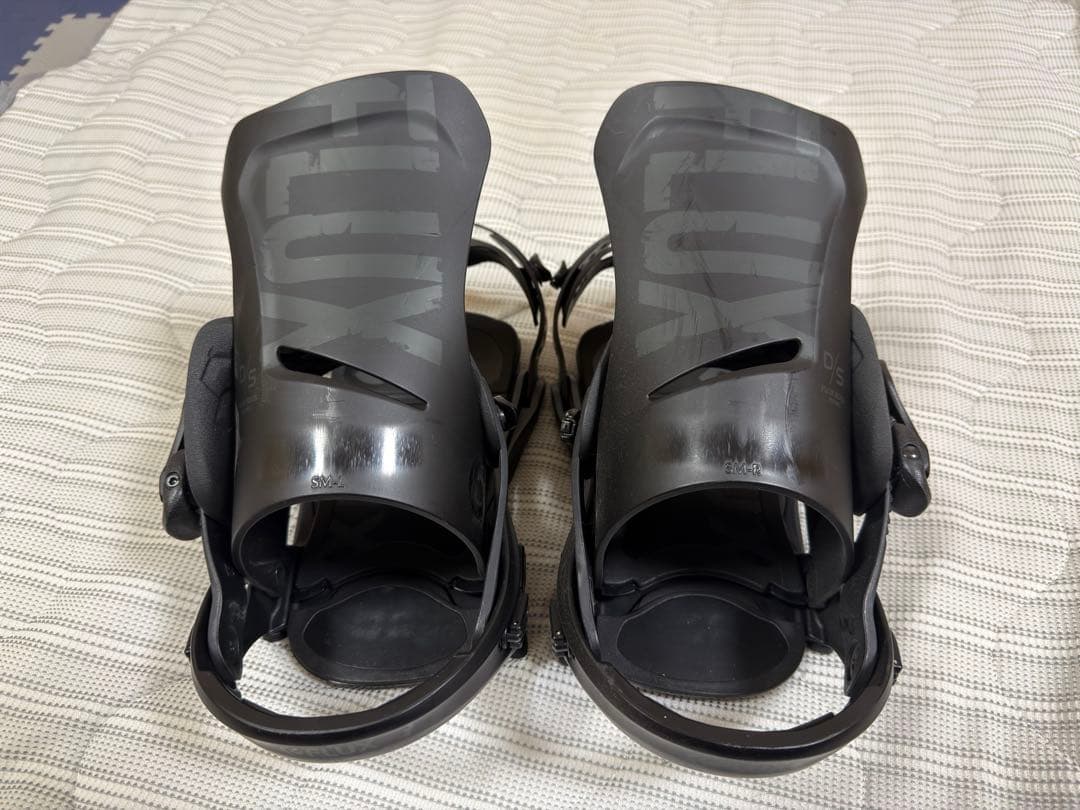 FLUX DS 22-23 スノーボードビンディング ブラック　Mサイズ