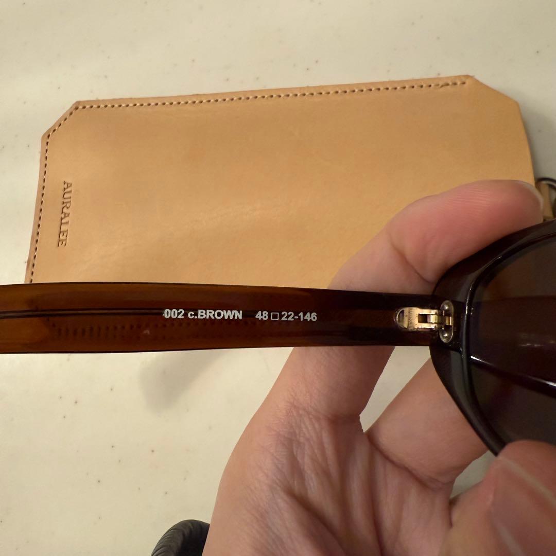 auralee eyevan7285 23ss コラボサングラス