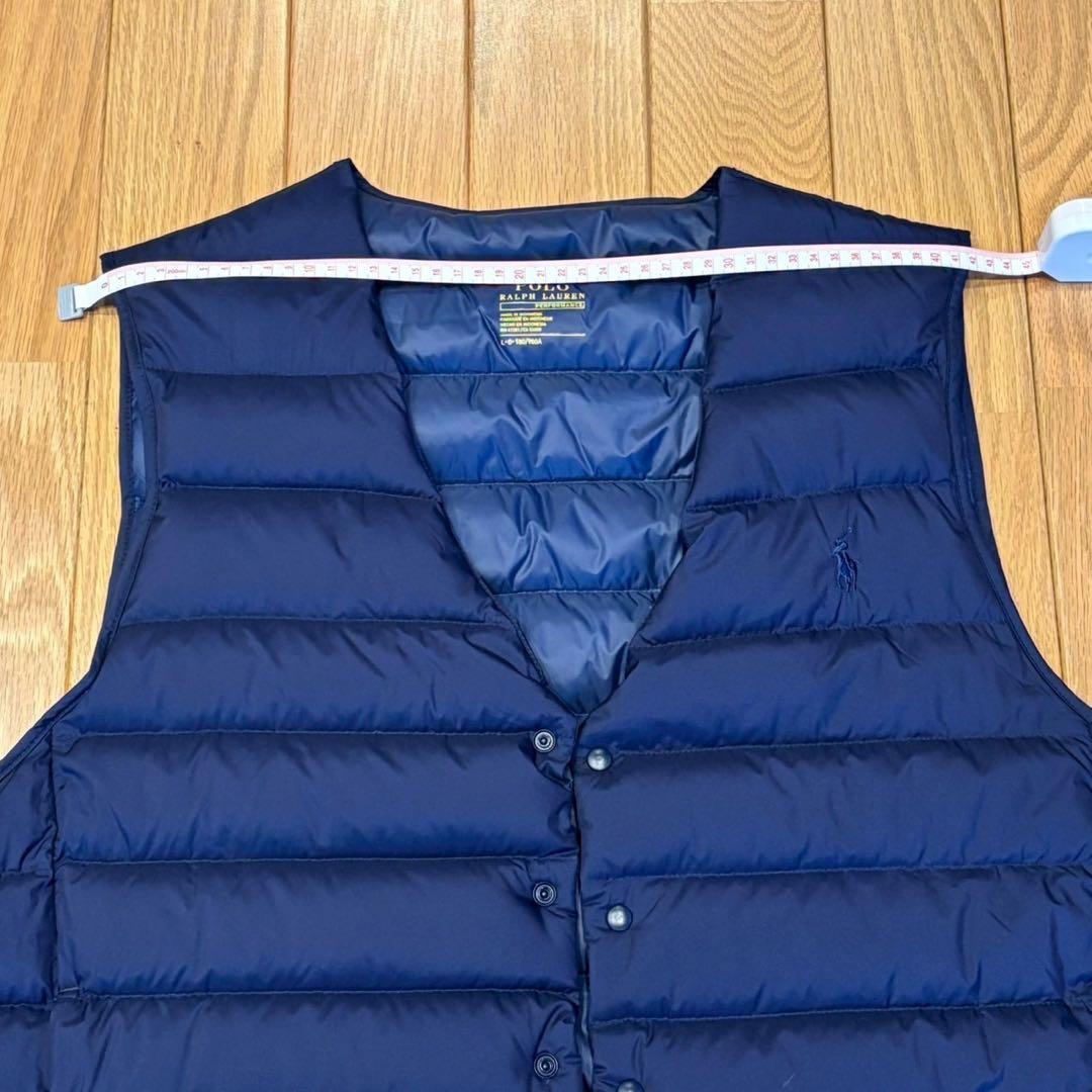 Polo Ralph Lauren ネイビー ダウンベスト L