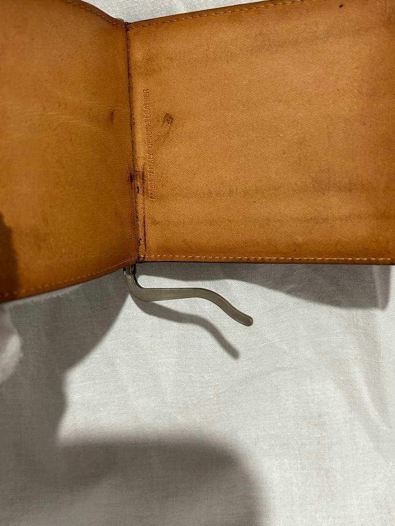 12345　マルジェラ　黒レザー 二つ折り財布