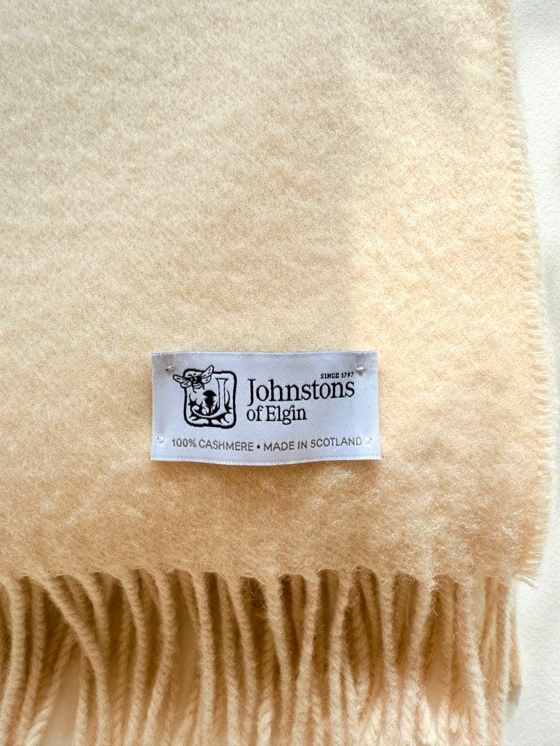 Johnstons カシミヤ 大判 ストール