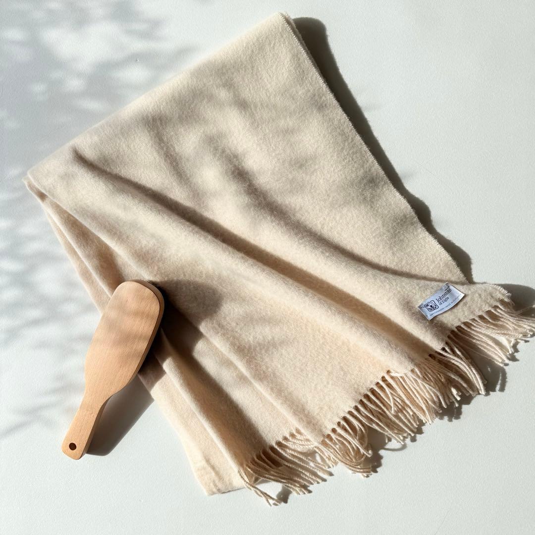 Johnstons カシミヤ 大判 ストール