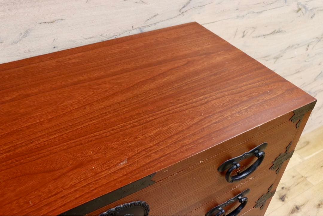 GMHS204○民藝家具 時代箪笥 整理箪笥 和箪笥 タンス レトロ 和モダン