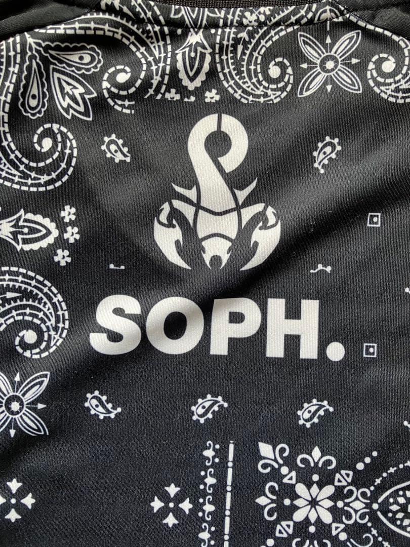 F.C.R.B. × MEYBA ゲーム シャツ バンダナ ペイズリー XL