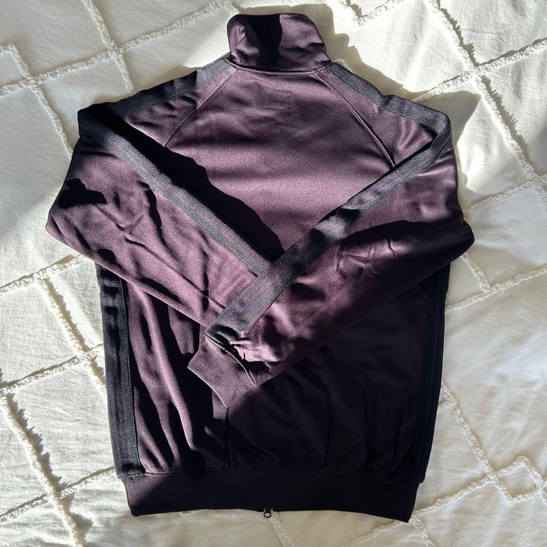 Needles Track Jacket - Poly Smooth 紫×黒