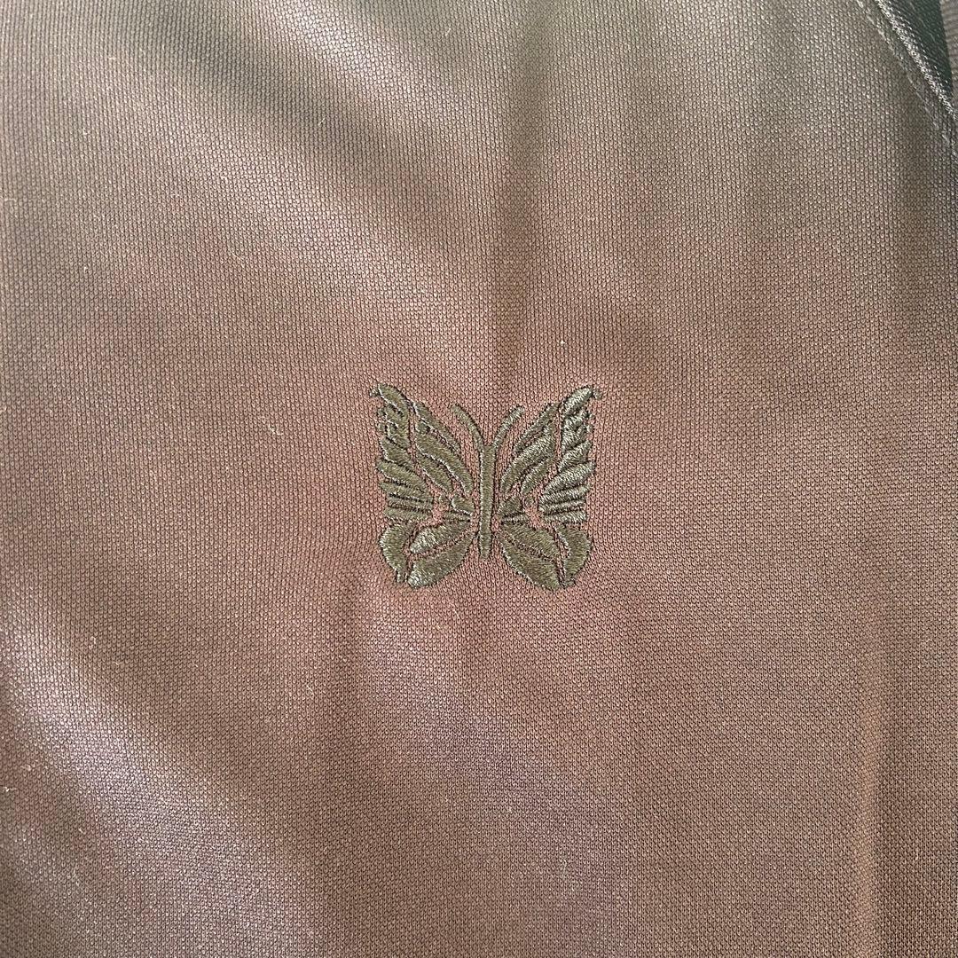 Needles Track Jacket - Poly Smooth 紫×黒