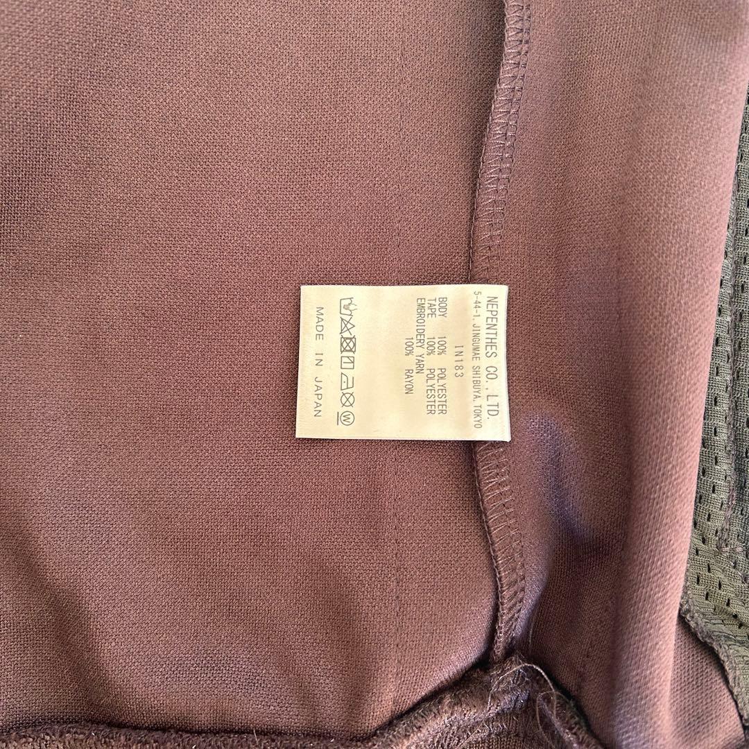 Needles Track Jacket - Poly Smooth 紫×黒