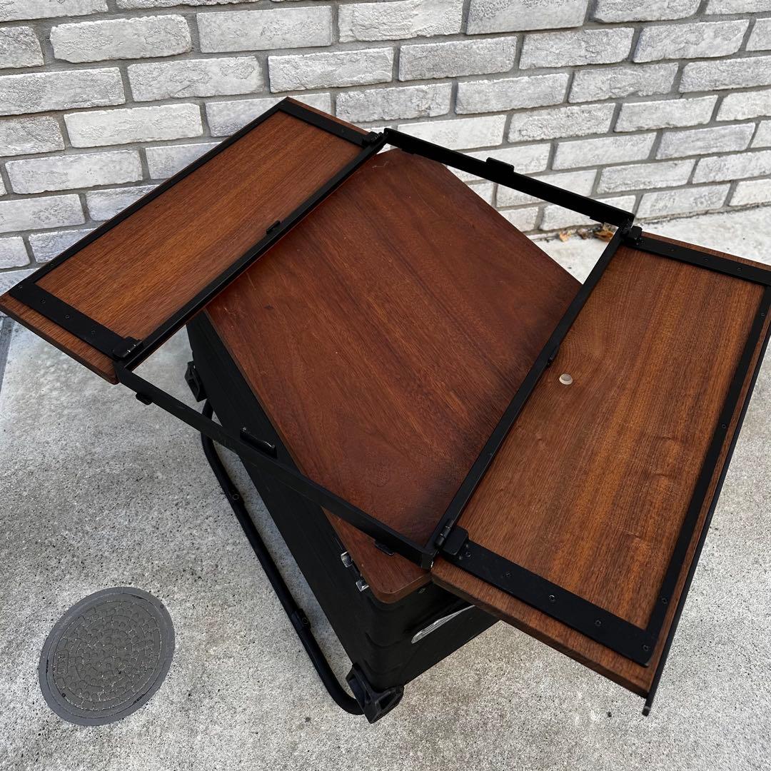 シェルコン50 ウォールナット天板2種類 レッグ付き