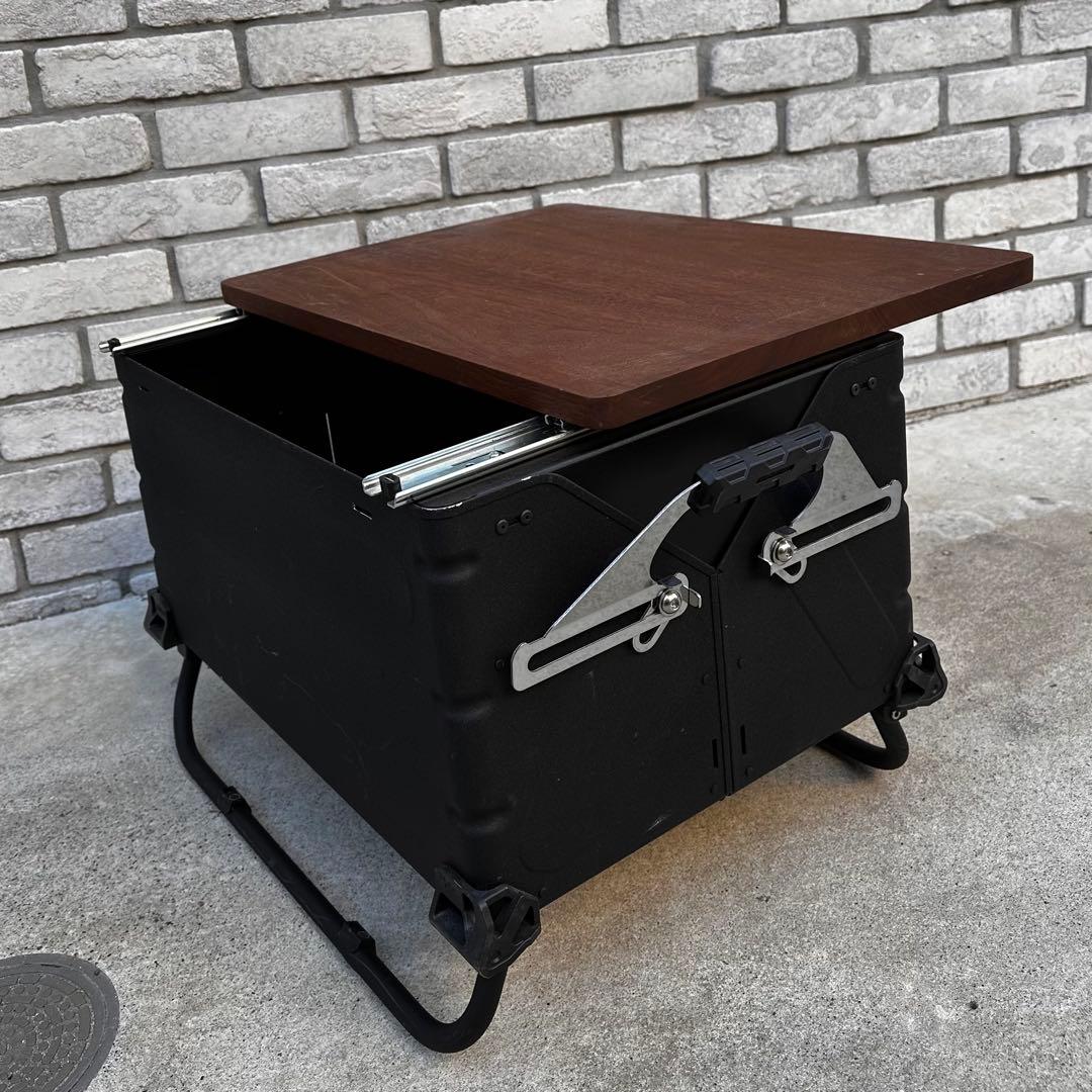 シェルコン50 ウォールナット天板2種類 レッグ付き