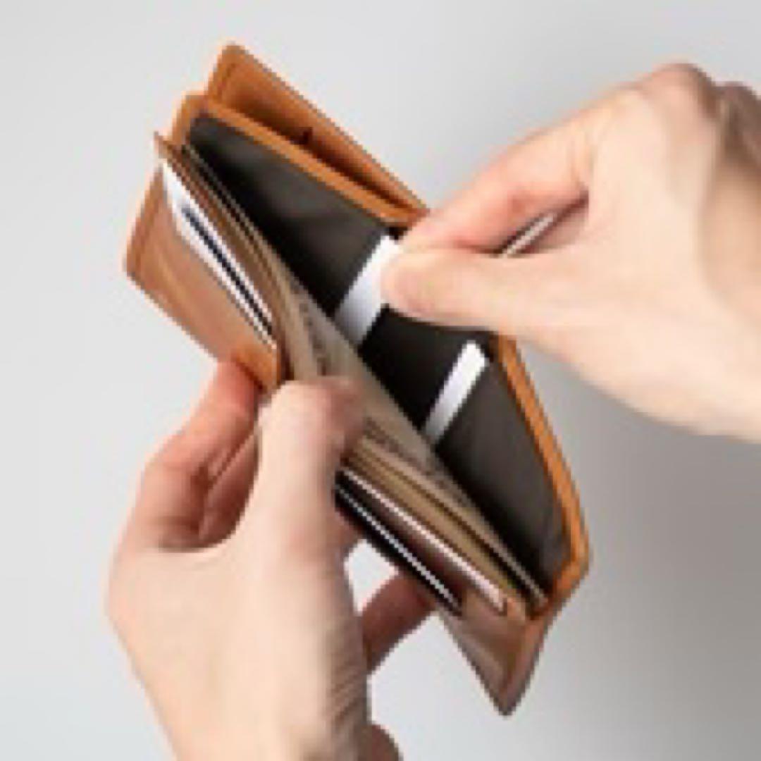 SEASAR Integral 二つ折り財布 プエブロレザー　コニャック