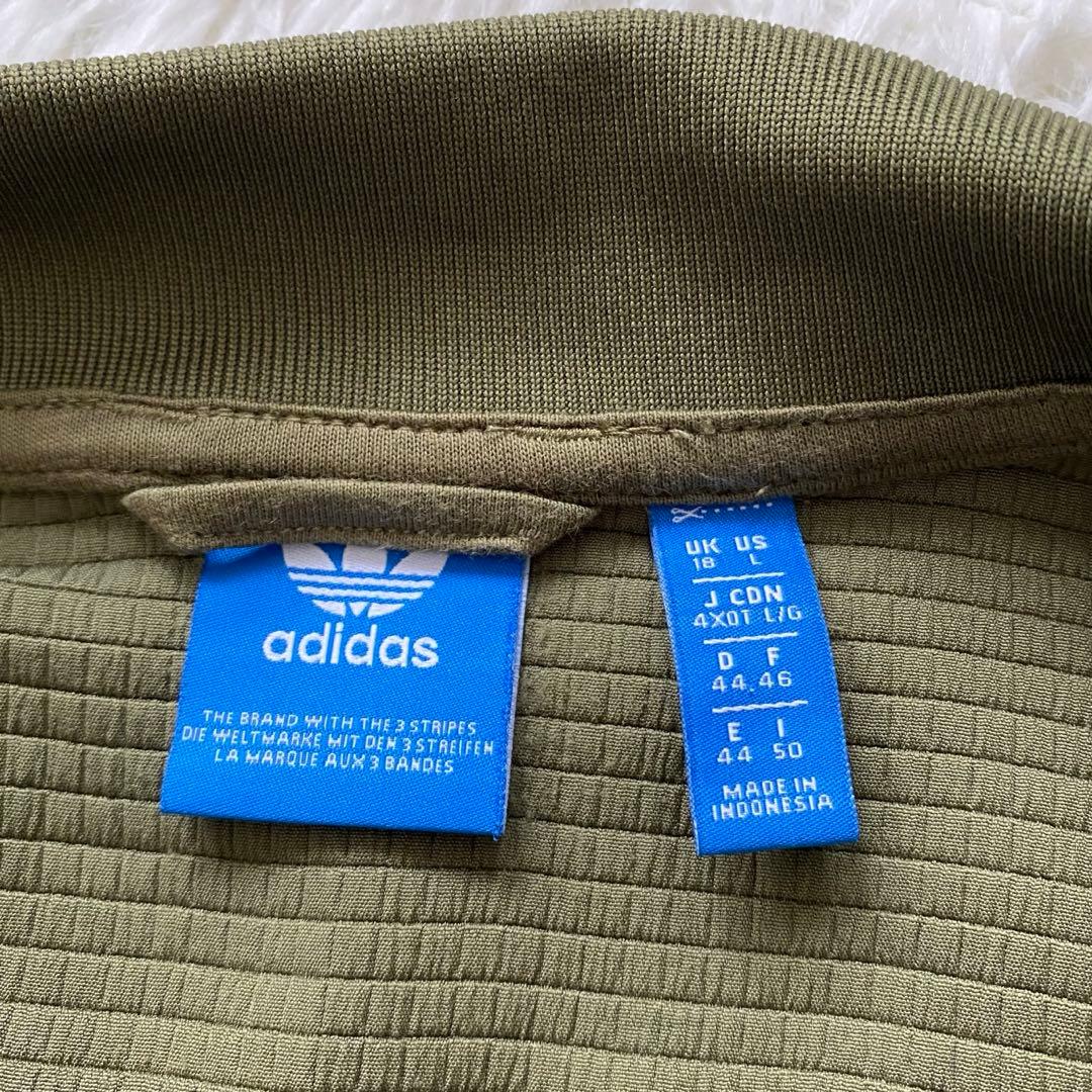 希少✨adidas USA 大きいサイズ　トラックジャケット　トレフォイルロゴ