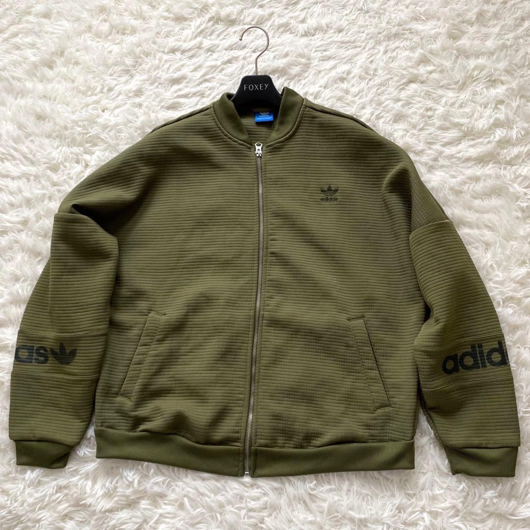 希少✨adidas USA 大きいサイズ　トラックジャケット　トレフォイルロゴ